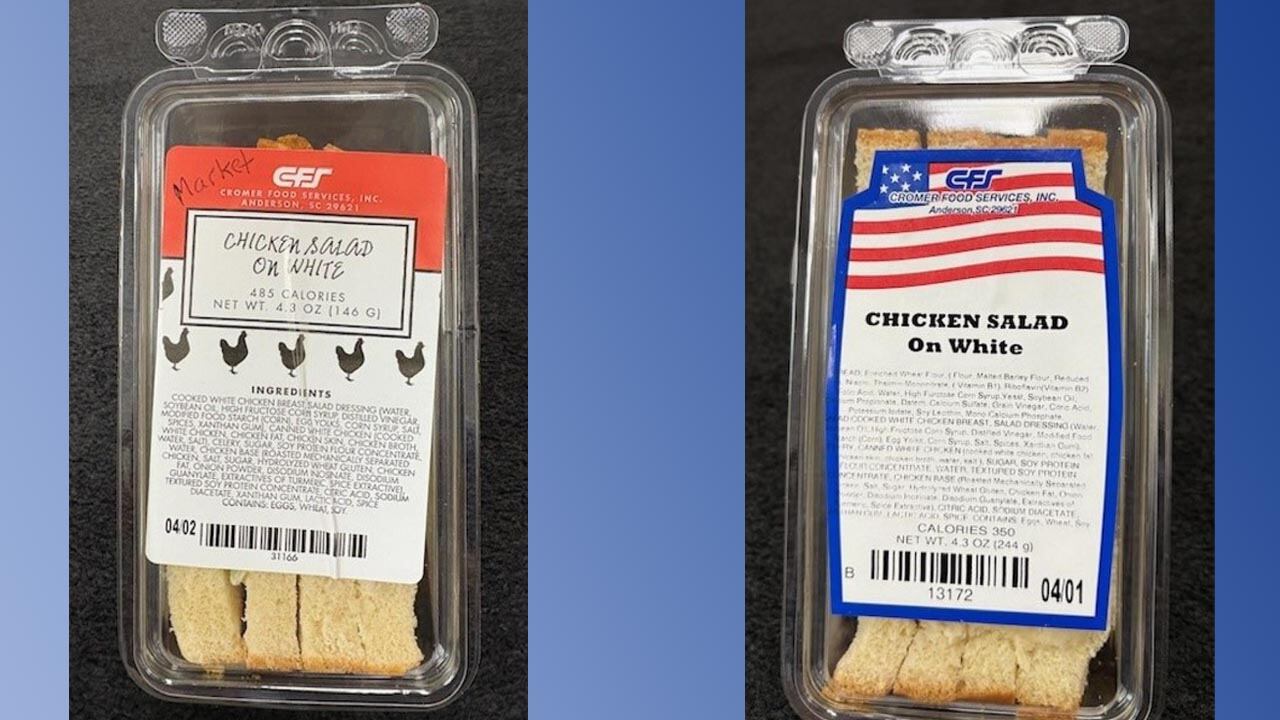 CFS Chicken Salad Recall Image