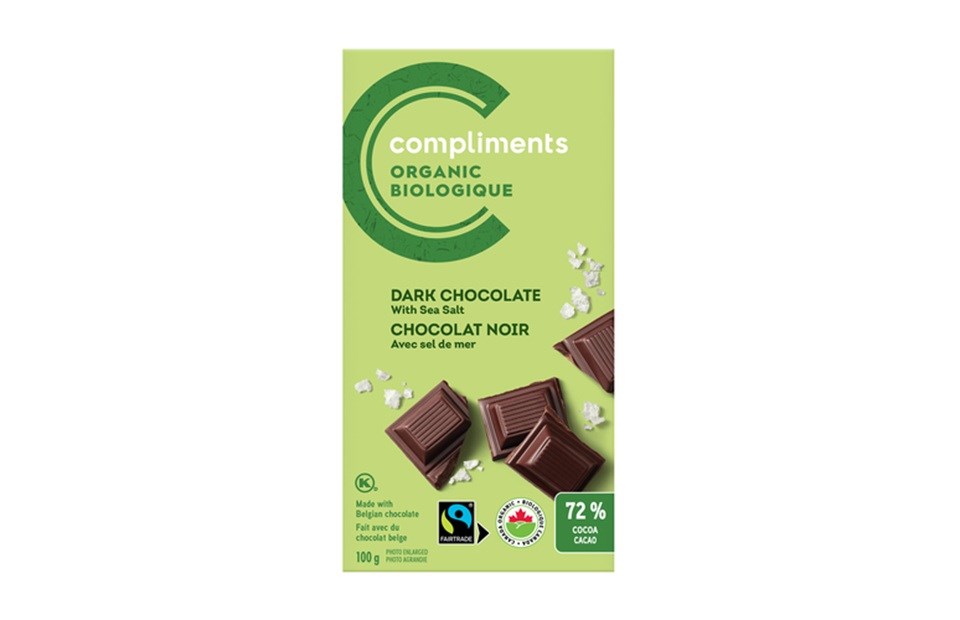 Compliments Dark Chocolate with Sea Salt
